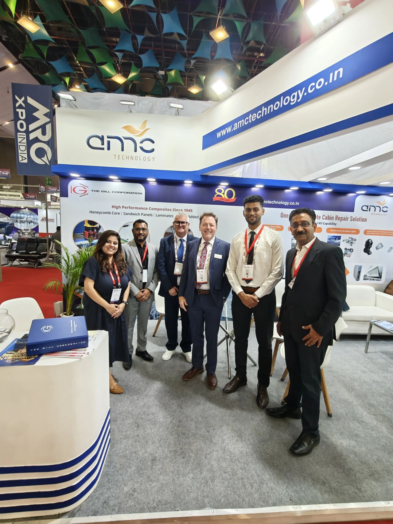 The Gill Corporation & AMC Technology at MRO XPO 2025 India